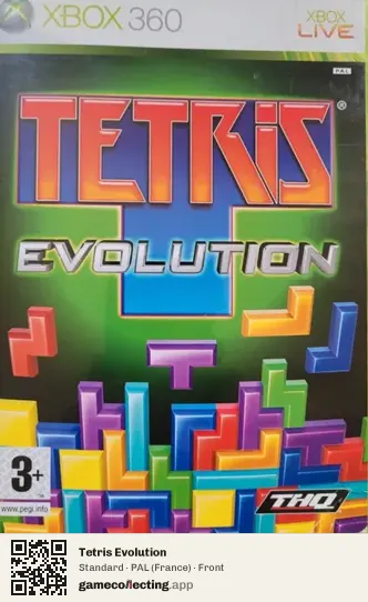 Tetris Evolution Xbox 360, France box front