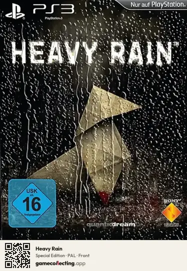 Heavy Rain PlayStation 3, PAL box front