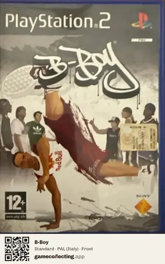 B-Boy PlayStation 2, Italy box front