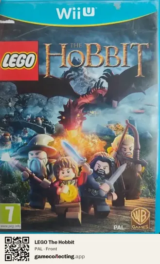 LEGO The Hobbit Nintendo Wii U, PAL box front