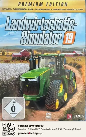 Farming Simulator 19 Computer, Germany box front