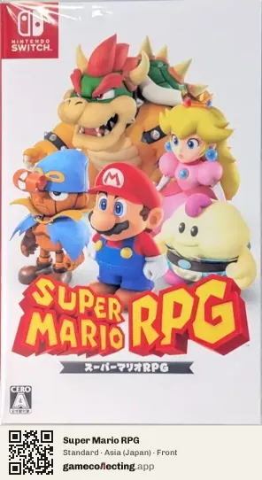 Super Mario RPG Nintendo Switch, Japan box front