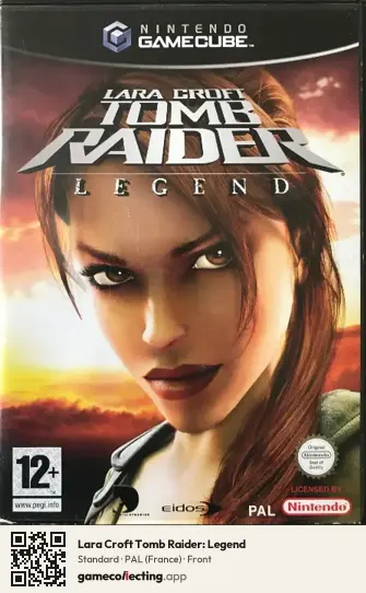Lara Croft Tomb Raider: Legend Nintendo GameCube, France box front