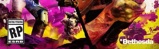 Rage 2, the ESRB box on its front