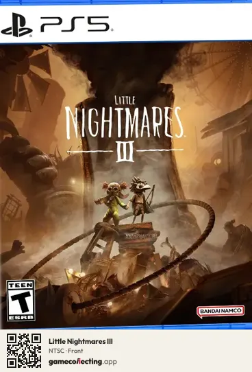 Little Nightmares III PlayStation 5, NTSC box front