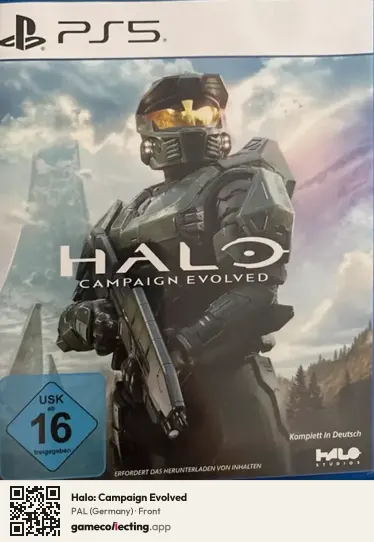 Halo: Campaign Evolved PlayStation 5, Germany box front