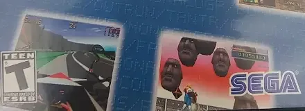 Sega Classics Collection, the ESRB box on its front