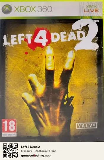 Left 4 Dead 2 Xbox 360, Spain box front