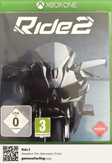 Ride 2 Xbox One, Germany box front