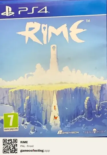 RiME PlayStation 4, PAL box front