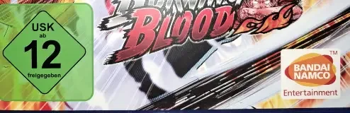 One Piece: Burning Blood, the USK square on its front