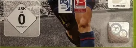 FIFA 13, the USK square on its front