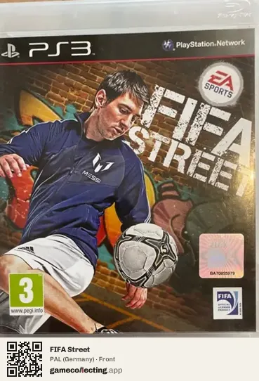 FIFA Street PlayStation 3, Germany box front
