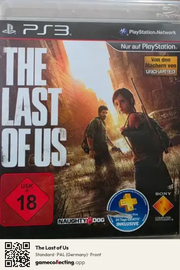 The Last of Us PlayStation 3, Germany box front