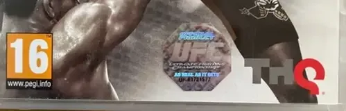 UFC Undisputed 3, the USK square on its front