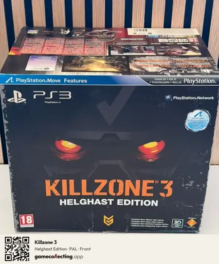 Killzone 3 PlayStation 3, PAL box front