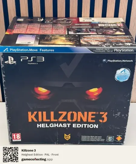 Killzone 3 PlayStation 3, PAL box front