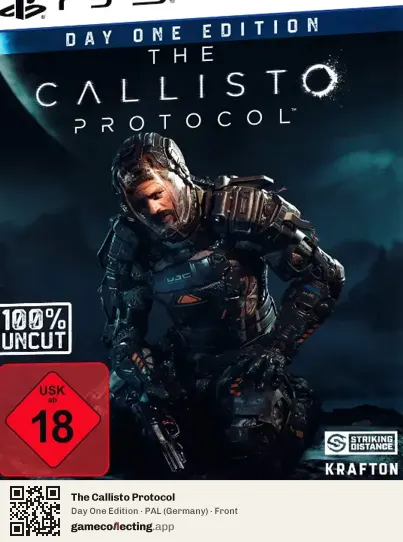 The Callisto Protocol PlayStation 5, Germany box front