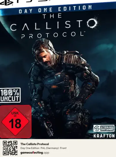 The Callisto Protocol PlayStation 5, Germany box front