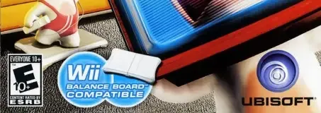 Rayman Raving Rabbids: TV Party, the ESRB box on its front