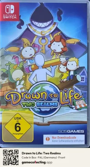 Drawn to Life: Two Realms Nintendo Switch, Germany box front