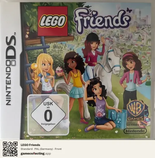 LEGO Friends Nintendo DS, Germany box front