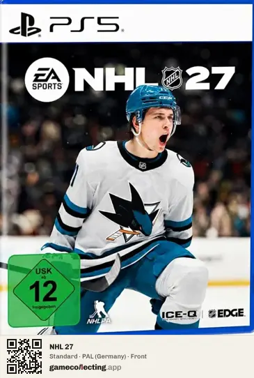 NHL 27 PlayStation 5, Germany box front