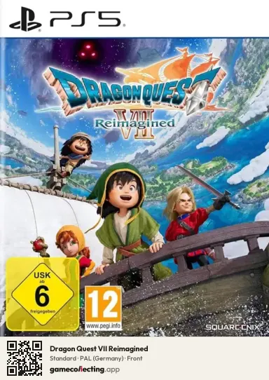 Dragon Quest VII Reimagined PlayStation 5, Germany box front