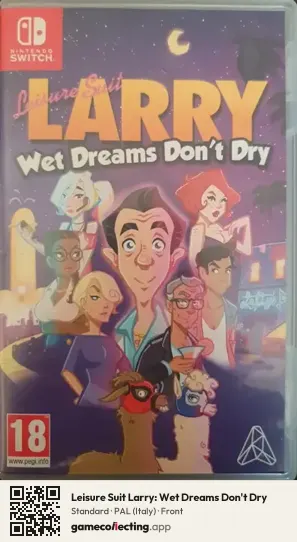 Leisure Suit Larry: Wet Dreams Don't Dry Nintendo Switch, Italy box front