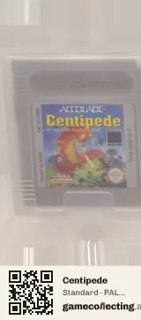 Centipede Game Boy, PAL cartridge label