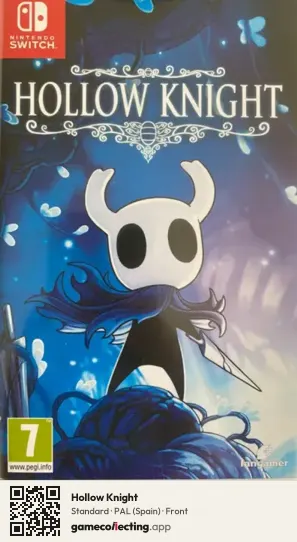 Hollow Knight Nintendo Switch, Spain box front