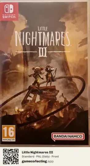 Little Nightmares III Nintendo Switch, Italy box front