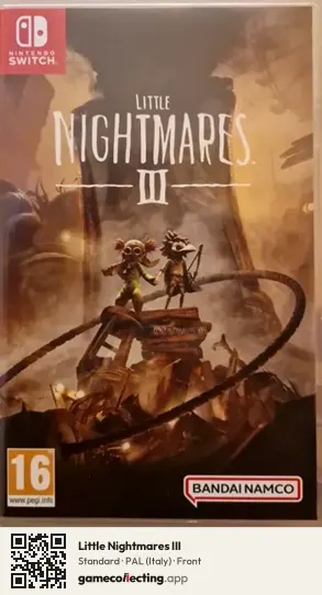 Little Nightmares III Nintendo Switch, Italy box front