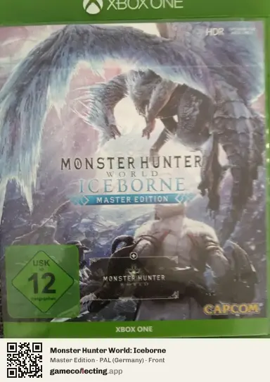 Monster Hunter World: Iceborne Xbox One, Germany box front