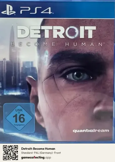 Detroit: Become Human PlayStation 4, Germany box front