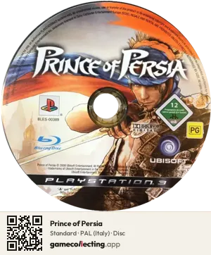 Prince of Persia PlayStation 3, PAL disc