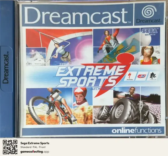 Sega Extreme Sports Sega Dreamcast, PAL box front