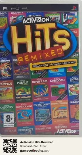 Activision Hits Remixed PlayStation Portable, PAL box front
