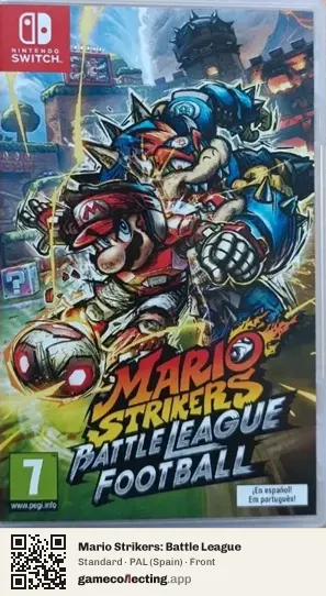 Mario Strikers: Battle League Nintendo Switch, Spain box front