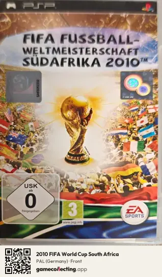 2010 FIFA World Cup South Africa PlayStation Portable, Germany box front