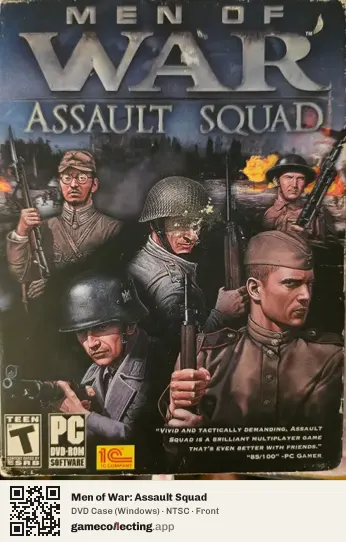 Men of War: Assault Squad Computer, NTSC box front