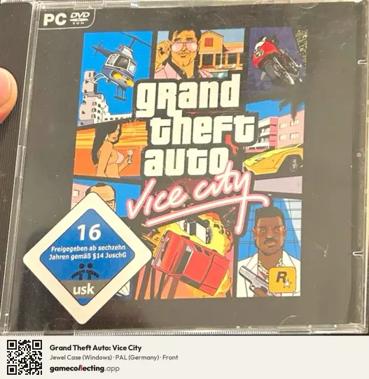 Grand Theft Auto: Vice City Computer, Germany box front