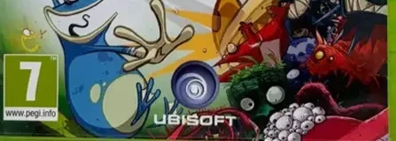 Rayman Origins, the PEGI square on its front