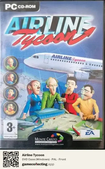 Airline Tycoon Computer, PAL box front