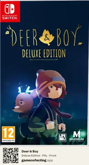 Deer & Boy Nintendo Switch, PAL box front