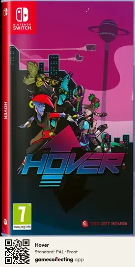 Hover Nintendo Switch, PAL box front