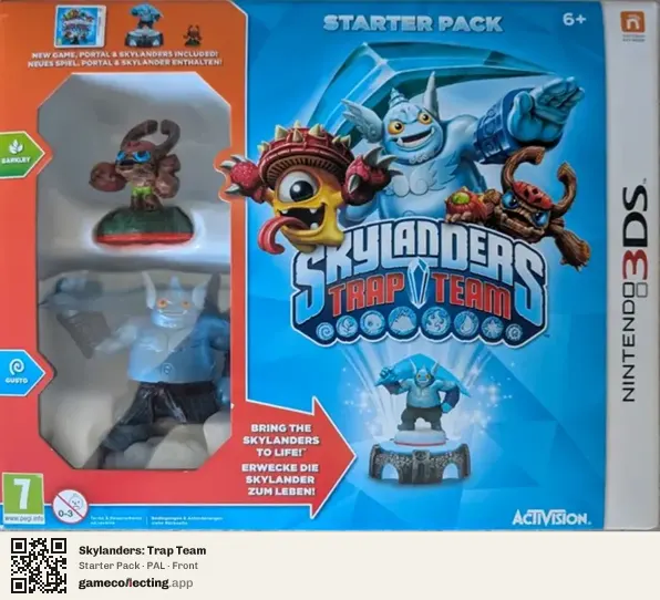 Skylanders: Trap Team Nintendo 3DS, PAL box front