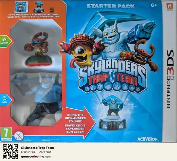 Skylanders: Trap Team Nintendo 3DS, PAL box front