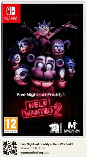 Five Nights at Freddy's: Help Wanted 2 Nintendo Switch, PAL box front