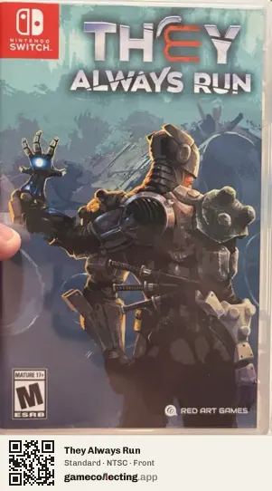 They Always Run Nintendo Switch, NTSC box front